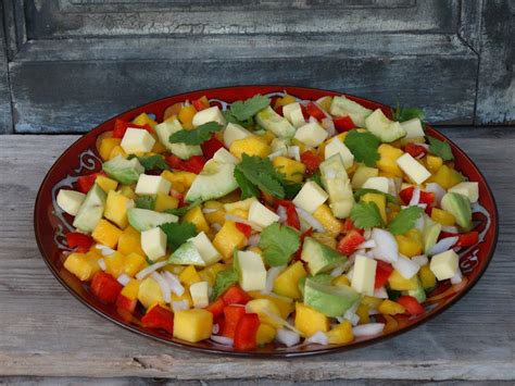 Ensalada De Aguacate Y Mango Cocina