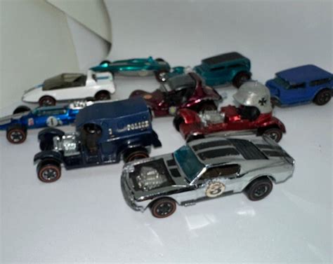 Hot Wheels Red Line Set Set Of Cars Etsy