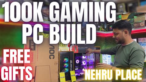 100k Gaming Editing PC Build Nehru Place Gaming PC Build YouTube