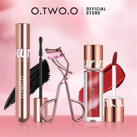 O Two O Pcs Makeup Set Lipsticks Velvet Matte Lip Tint Highly Pigment