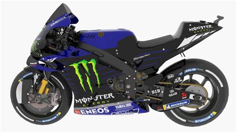 Franco Morbidelli Yamaha Yzr M Motogp D Model By Ilham