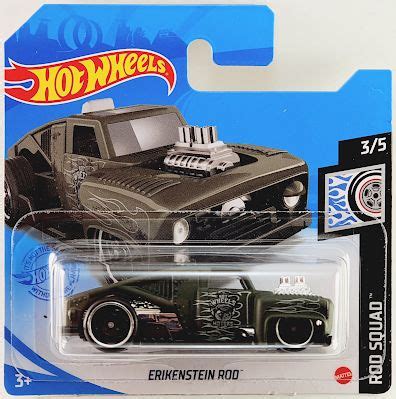 Hot Rodas Uma colecção Erikenstein Rod Carros hot wheels Ford mustang shelby