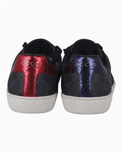 Tênis Gucci Original Ace GG Supreme Preto Masculino