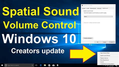 Windows 10 Tips Dolby Atmos Spatial Sound Tutorial YouTube