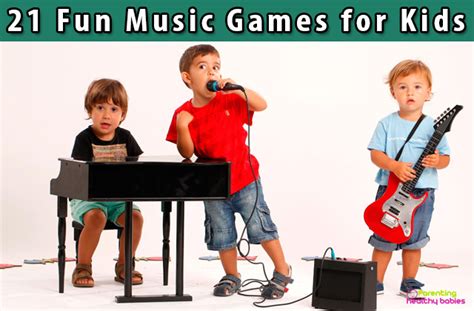 21 Fun Music Games for Kids