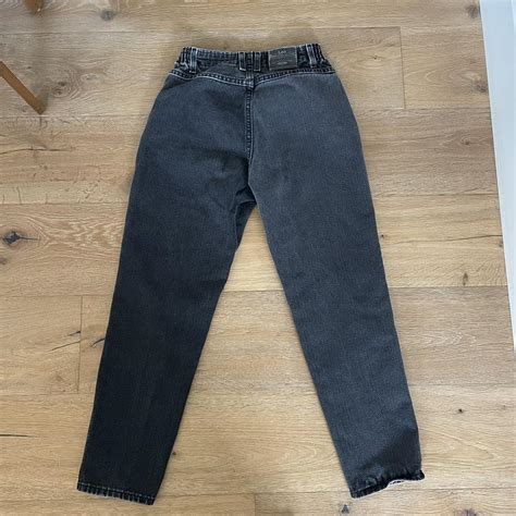 Vintage black Lee jeans. Size 25. Perfect condition.... - Depop