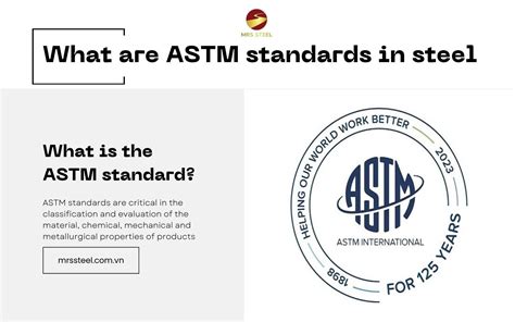 What Are ASTM Standard In Steel MRS STEEL