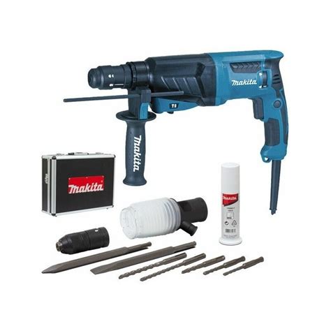 Perfo Burineur Sds Plus W Mm Makita Coffret Alu Burins