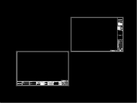 Cuadro Datos X Pie De Plano X En Autocad Librer A Cad