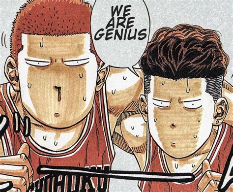 Sakuragi Hanamichi Miyagi Ryota Image Slam Dunk Manga Slam Dunk