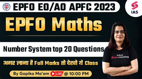 Number System Top Expected Question Maths For Upsc Epfo