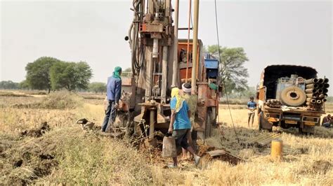 Borewell Drilling Forming Side 876 Feet Drilling No Water Come In