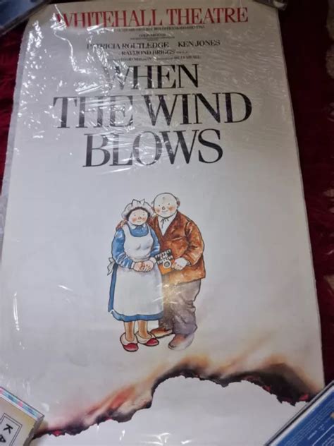 Raymond Briggs When The Wind Blows Poster £10 00 Picclick Uk