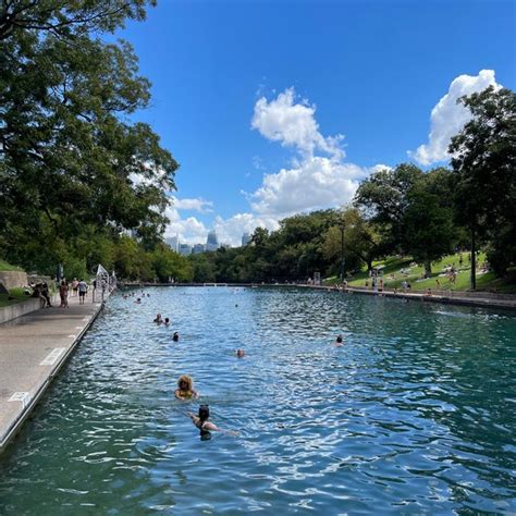 Photos At Barton Springs Pool Swimming Pool In Barton Hills