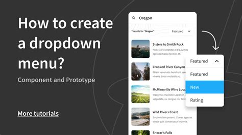 How To Create A Dropdown Menu Figma Community