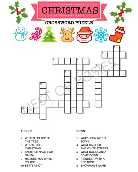 Printable Christmas Puzzles