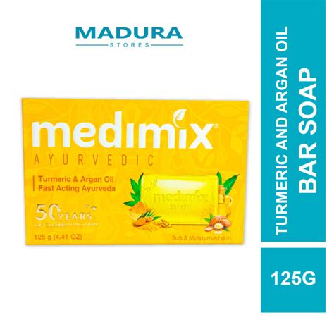 Medimix Ayurvedic Turmeric And Argan Oil 125g Bar Soap Lazada