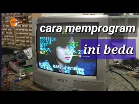 Cara Memprogram Tv Sharp Youtube