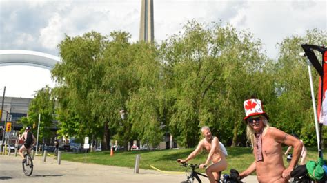 Bare As You Dare World Naked Bike Ride Returns To Toronto This