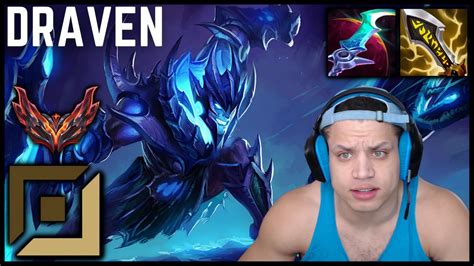 Tyler1 DRAVEN ALWAYS GETS ME LP Draven ADC Full Gameplay Season