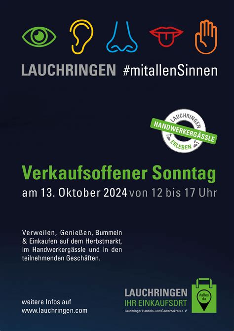 Verkaufsoffener Sonntag Mit Herbstmarkt Lauchringer Handels Und