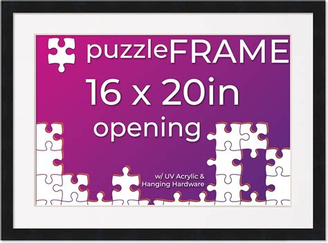 Poster Palooza 16x20 Jigsaw Puzzle Frame Kit Kit Includes