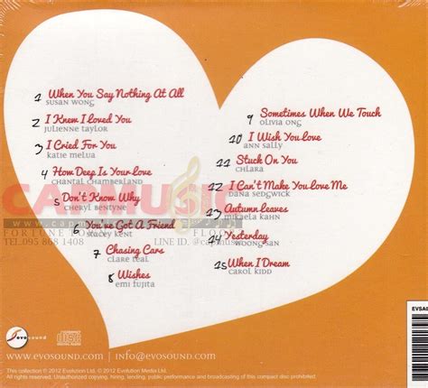 Cd Various Artists Voices Of Love Audiophile Female Vocal Capmusic