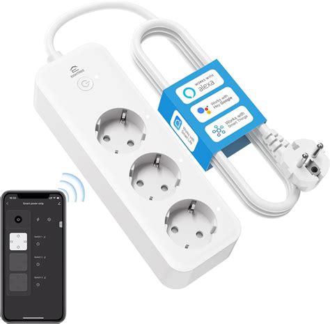 Ghome Smart Wlan Steckdosenleiste Mit Ac Steckdose Und Usb Separat