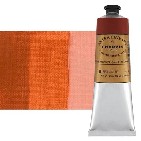 Charvin Oil Red Ochre Extra Fine 150ml Paint Jerry S Artarama