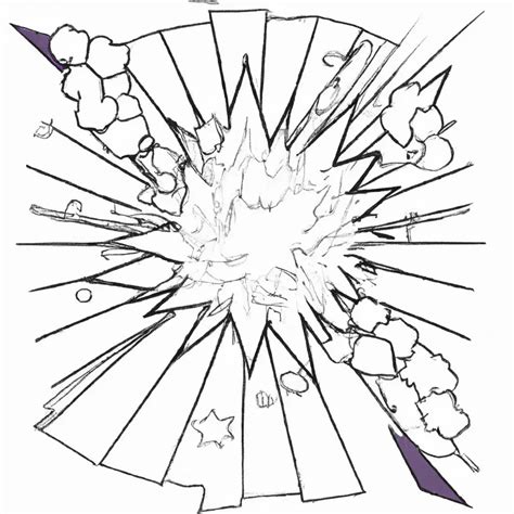 Explos O De Desenhos Para Colorir Imprimir E Pintar