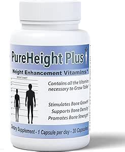 Pureheight Plus Height Enhancement Vitamins Helps You Grow Taller