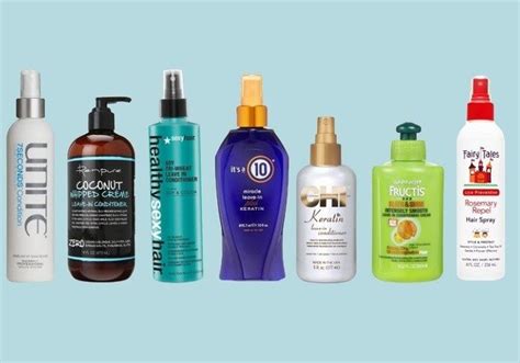 7 Best Leave In Conditioners For Each Hair Type The Right Hairstyles