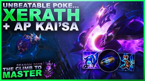 IN THEORY THIS POKE IS UNBEATABLE KAI SA WITH MY XERATH Climb