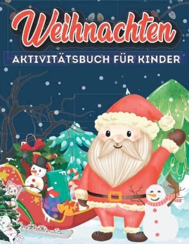 Weihnachten Aktivit Tsbuch F R Kinder Ein Lustiges Arbeitsbuchspiel