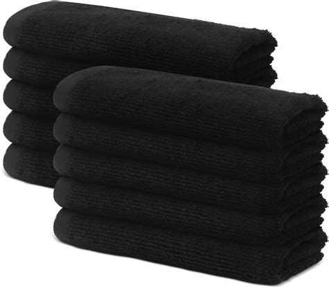 Ôhm 10 Pieces Guest Towels Set 30x50cm Premium 100 Turkish Cotton