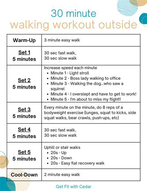 30 Minute Calorie Torching Walking Workout For Weight Loss Outside