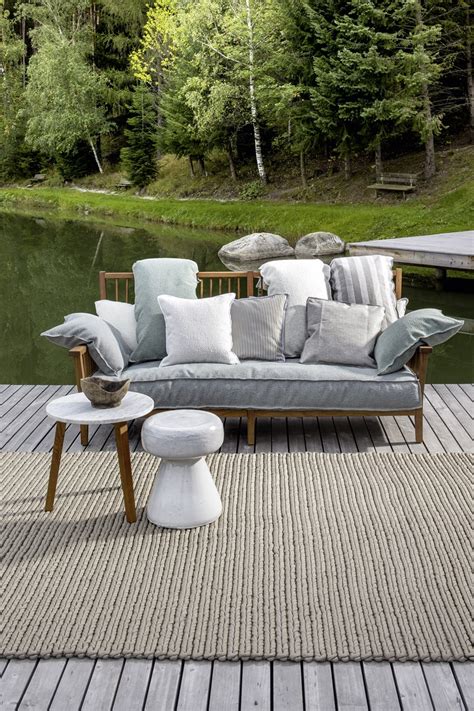 Seater Iroko Garden Sofa Inout By Gervasoni Design Paola Navone