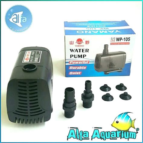 Jual Pompa Air Mini Yamano Wp Mesin Aquarium Celup Kolam Ikan Koi