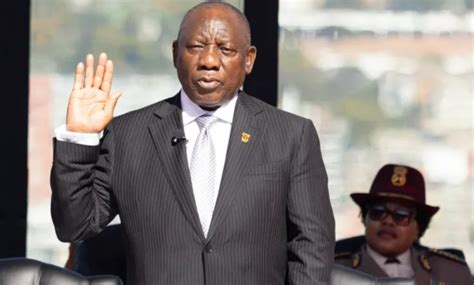 South Africa Ramaphosa Sworn In For Second Term As President Africa