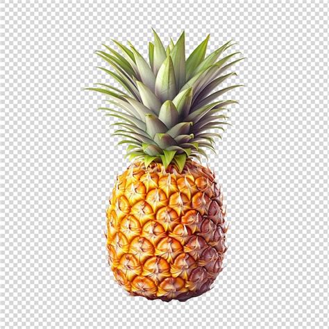 Premium Psd Fresh Pineapple Isolated Premium Psd