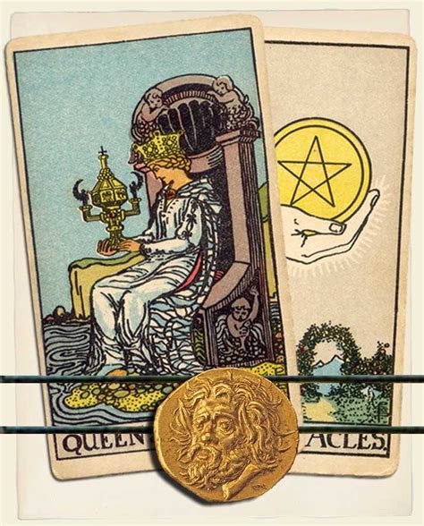 Queen Of Cups And Ace Of Pentacles Combination Reading With Insights