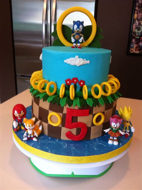 32+ Marvelous Photo of Sonic Birthday Cake - albanysinsanity.com