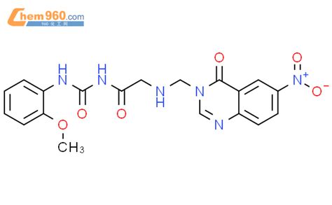 86816 95 7 N 2 Methoxyphenyl Carbamoyl 2 6 Nitro 4 Oxo Quinazolin