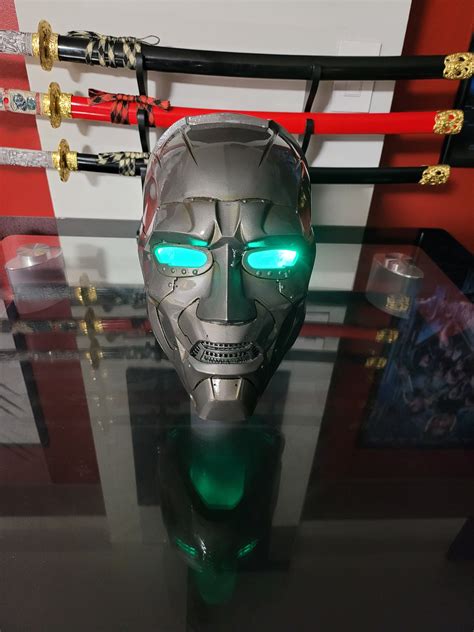 Custom Sized Dr Doom Helmet Etsy