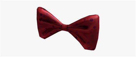 Red Bow Tie Roblox Bit Bowtie Transparent Png X Free