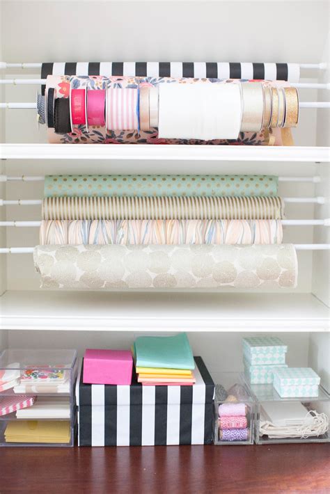 Diy T Wrap Station T Wrapping Station T Wrap Organization