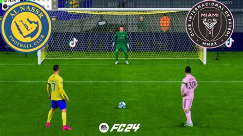 Al Nassr Vs Inter Miami Fifa Penalty Shootout Ronaldo Vs Messi