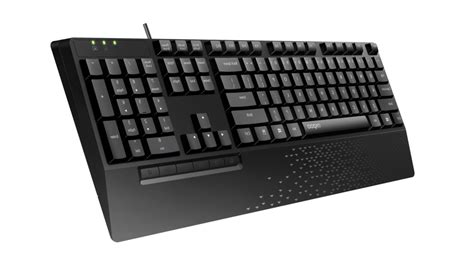 Rapoo NX1600 Wired Optical Keyboard Mouse Combo Black ICT Mm