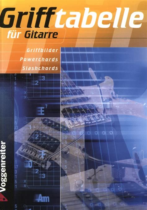 Grifftabelle F R Gitarre Im Stretta Noten Shop Kaufen