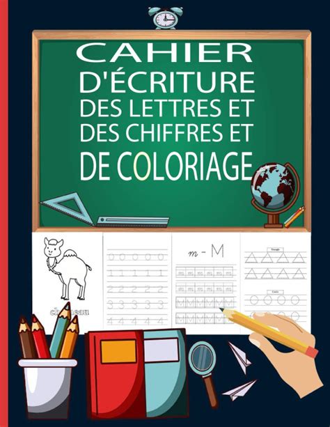 Buy Cahier D Criture Des Lettres Et Des Chiffres Et De Coloriage